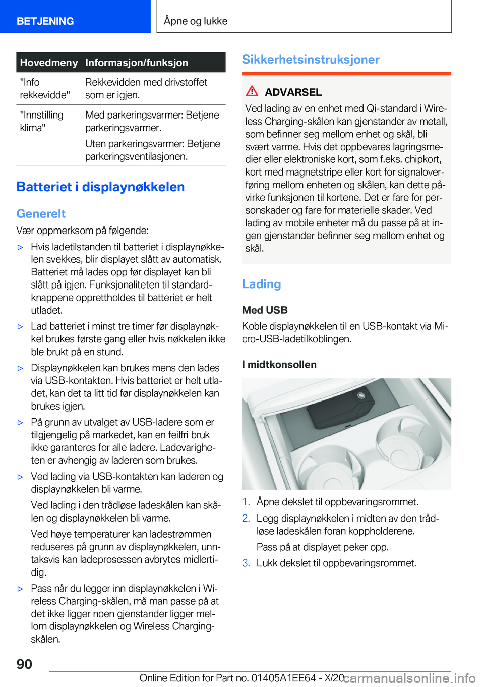 BMW 8 SERIES CONVERTIBLE 2021  InstruksjonsbØker (in Norwegian) �H�o�v�e�d�m�e�n�y�I�n�f�o�r�m�a�s�j�o�n�/�f�u�n�k�s�j�o�n��I�n�f�o
�r�e�k�k�e�v�i�d�d�e��R�e�k�k�e�v�i�d�d�e�n��m�e�d��d�r�i�v�s�t�o�f�f�e�t �s�o�m��e�r��i�g�j�e�n�.��I�n�n�s�t�i�l�l�i�n�g
�k�