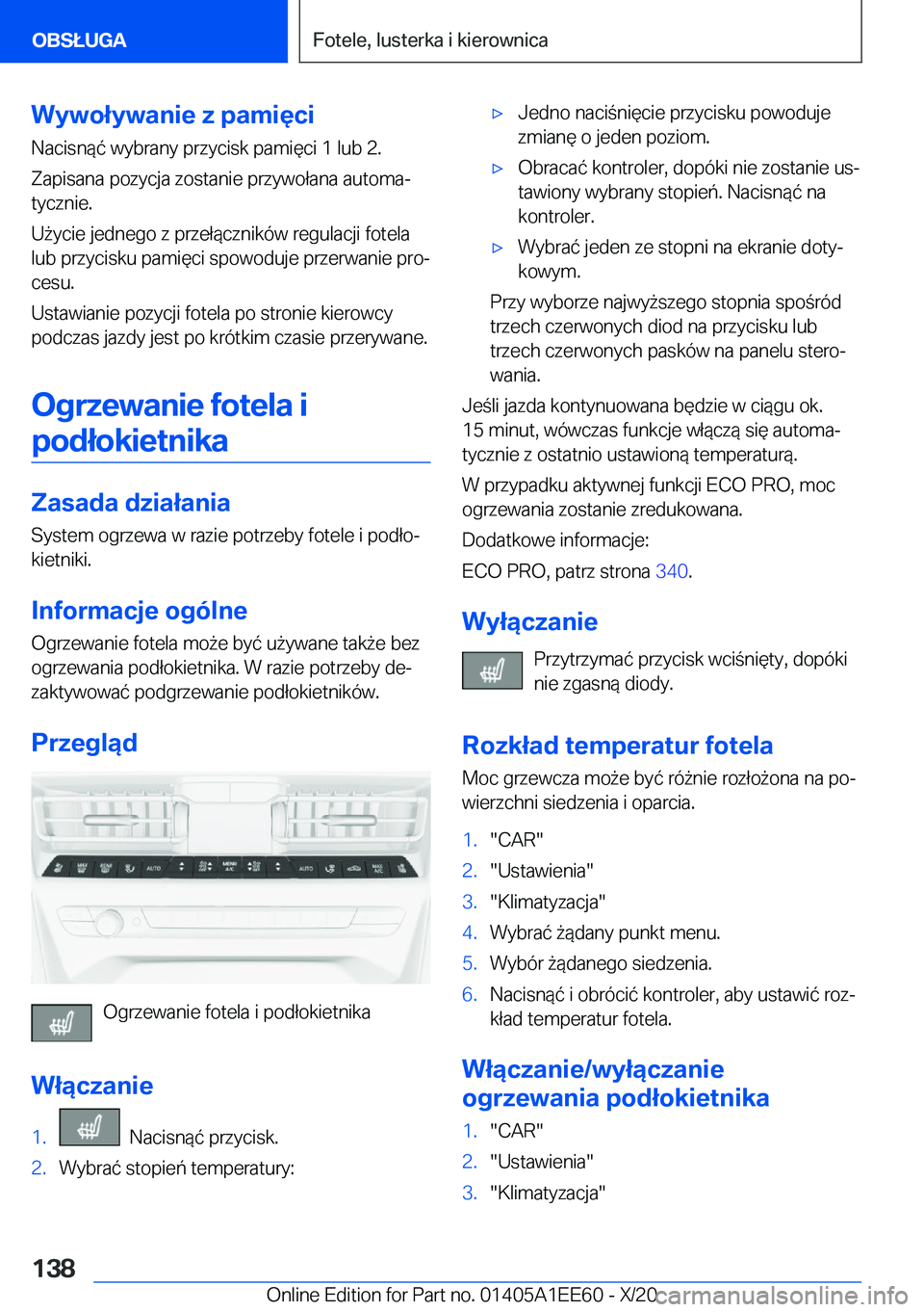 BMW 8 SERIES CONVERTIBLE 2021  Instrukcja obsługi (in Polish) �W�y�w�o�ł�y�w�a�n�i�e��z��p�a�m�i�