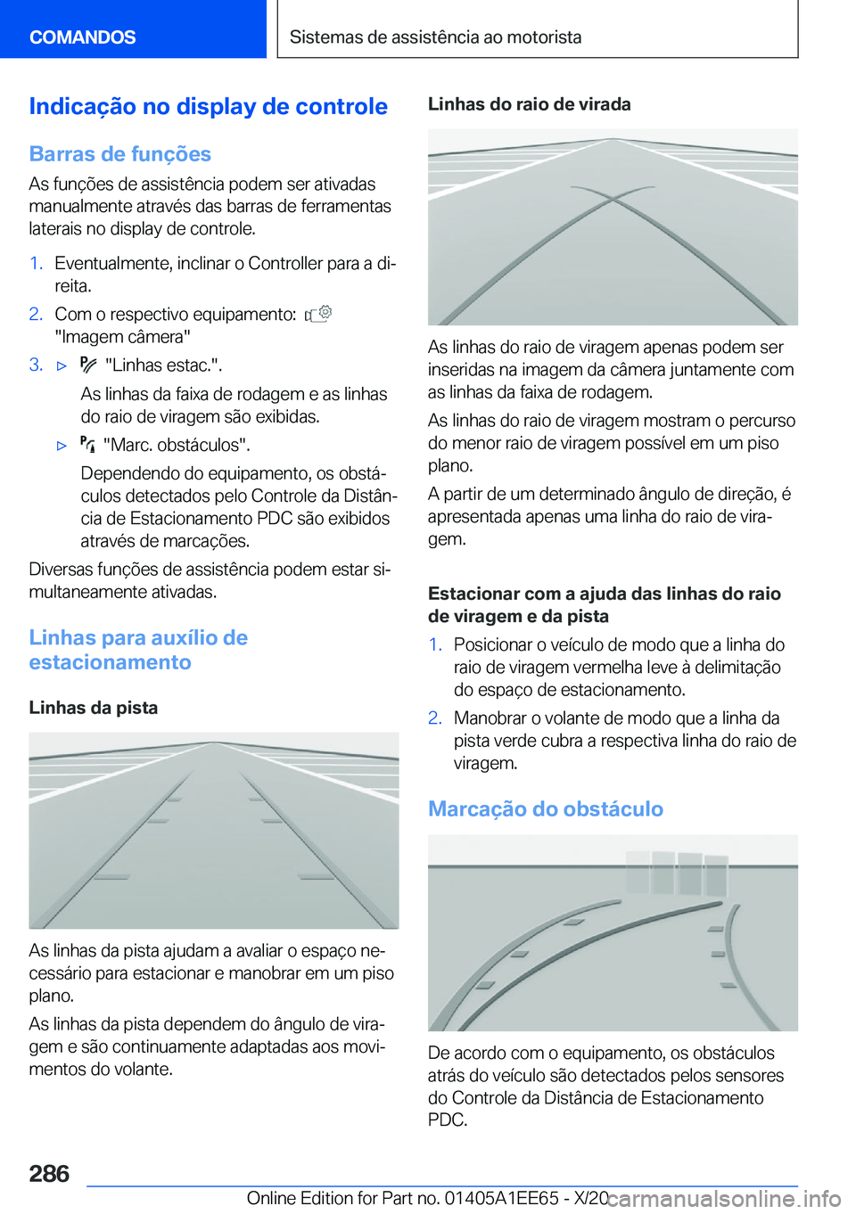 BMW 8 SERIES CONVERTIBLE 2021  Manual do condutor (in Portuguese) �I�n�d�i�c�a�