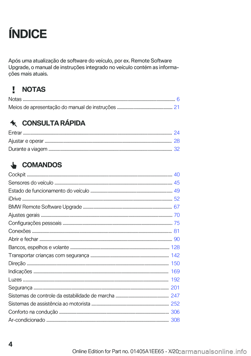 BMW 8 SERIES CONVERTIBLE 2021  Manual do condutor (in Portuguese) �