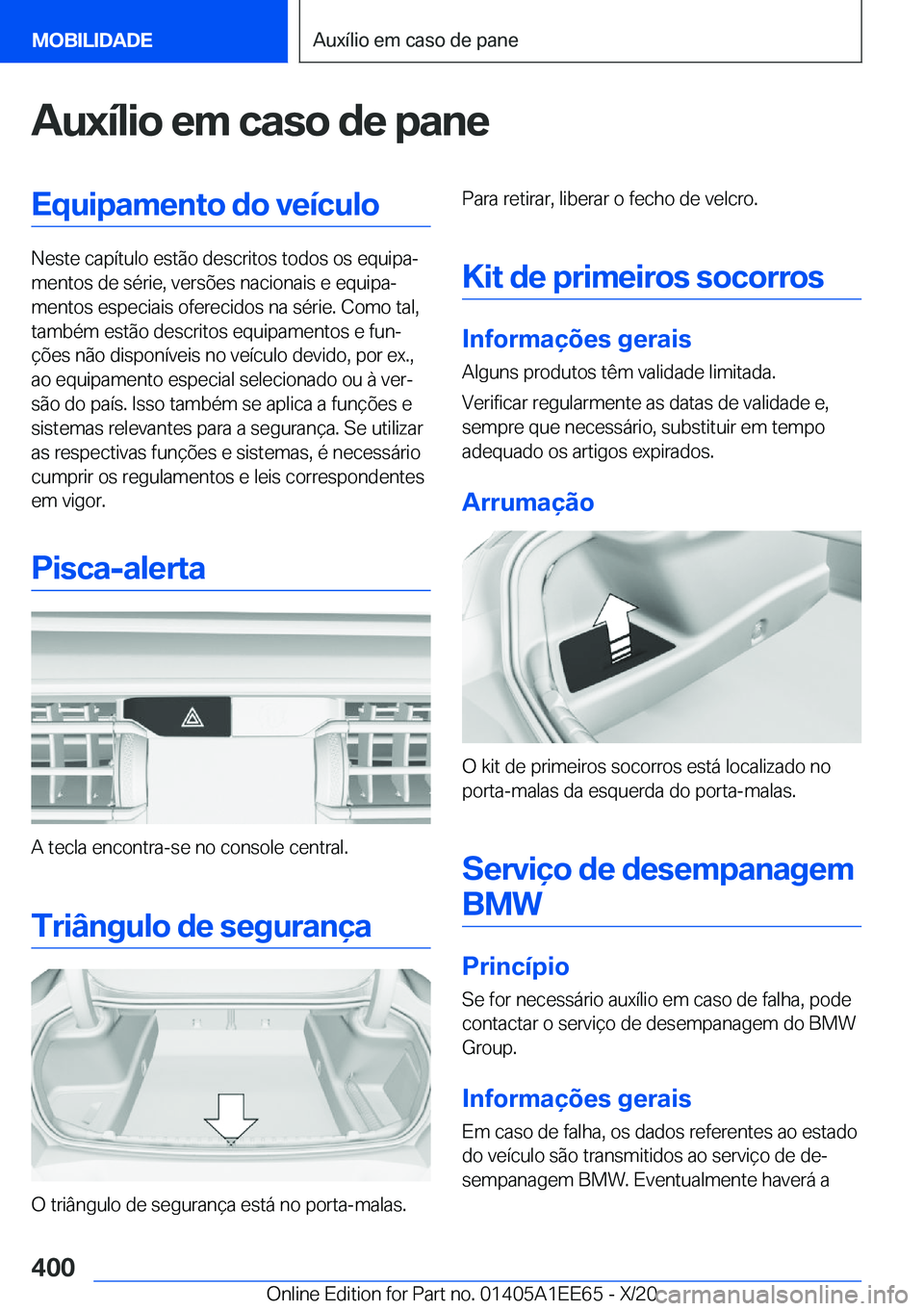 BMW 8 SERIES CONVERTIBLE 2021  Manual do condutor (in Portuguese) �A�u�x�