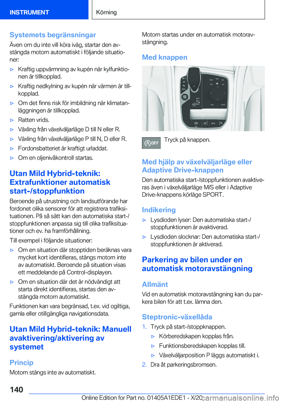 BMW 8 SERIES CONVERTIBLE 2021  InstruktionsbÖcker (in Swedish) �S�y�s�t�e�m�e�t�s��b�e�g�r�ä�n�s�n�i�n�g�a�r�Ä�v�e�n��o�m��d�u��i�n�t�e��v�i�l�l��k�