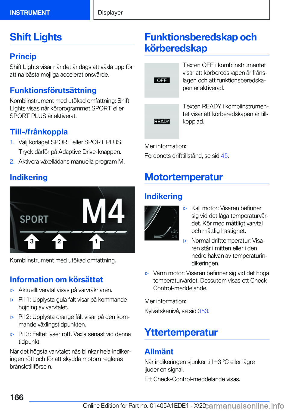 BMW 8 SERIES CONVERTIBLE 2021  InstruktionsbÖcker (in Swedish) �S�h�i�f�t��L�i�g�h�t�s
�P�r�i�n�c�i�p�S�h�i�f�t��L�i�g�h�t�s��v�i�s�a�r��n�ä�r��d�e�t��ä�r��d�a�g�s��a�t�t��v�ä�x�l�a��u�p�p��f�