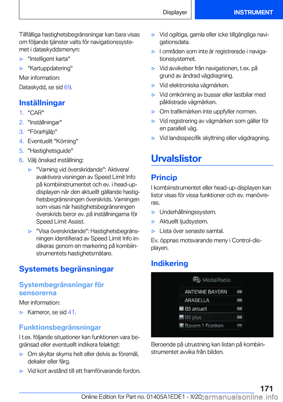 BMW 8 SERIES CONVERTIBLE 2021  InstruktionsbÖcker (in Swedish) �T�i�l�l�f�ä�l�l�i�g�a��h�a�s�t�i�g�h�e�t�s�b�e�g�r�ä�n�s�n�i�n�g�a�r��k�a�n��b�a�r�a��v�i�s�a�s�o�m��f�