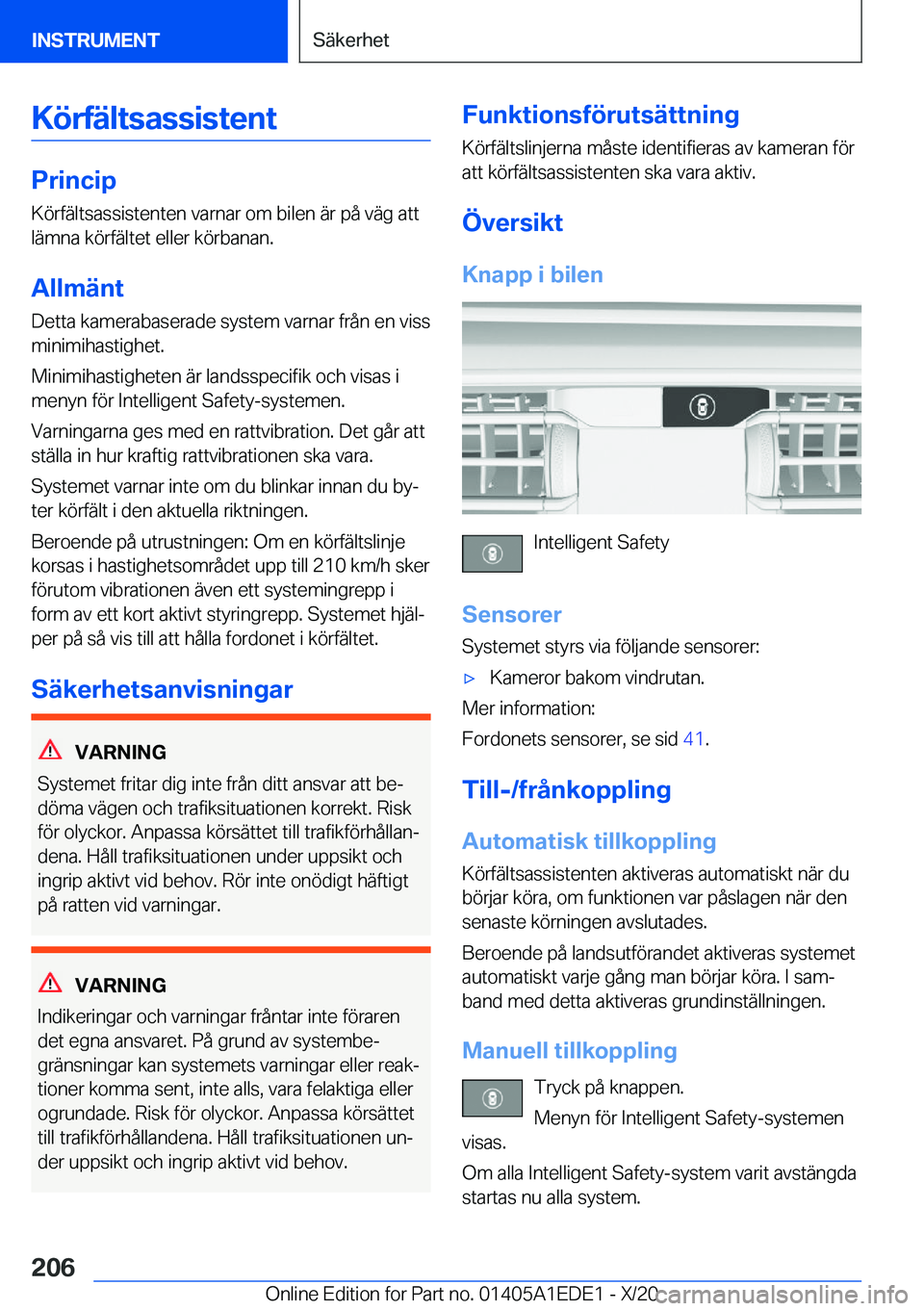 BMW 8 SERIES CONVERTIBLE 2021  InstruktionsbÖcker (in Swedish) �K�