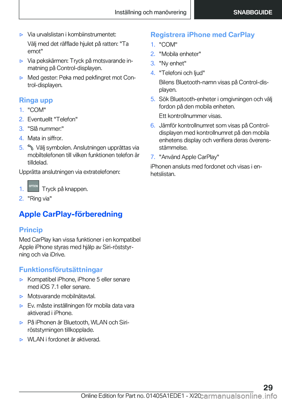 BMW 8 SERIES CONVERTIBLE 2021  InstruktionsbÖcker (in Swedish) 'x�V�i�a��u�r�v�a�l�s�l�i�s�t�a�n��i��k�o�m�b�i�i�n�s�t�r�u�m�e�n�t�e�t�:
�V�ä�l�j��m�e�d��d�e�t��r�ä�f�f�l�a�d�e��h�j�u�l�e�t��p�å��r�a�t�t�e�n�:���T�a �e�m�o�t�'x�V�i�a��p�e�