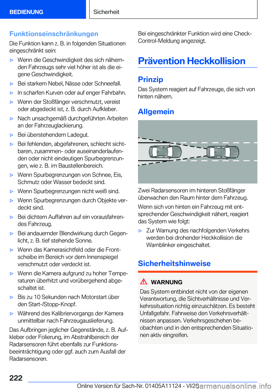 BMW 8 SERIES COUPE 2021  Betriebsanleitungen (in German) �F�u�n�k�t�i�o�n�s�e�i�n�s�c�h�r�