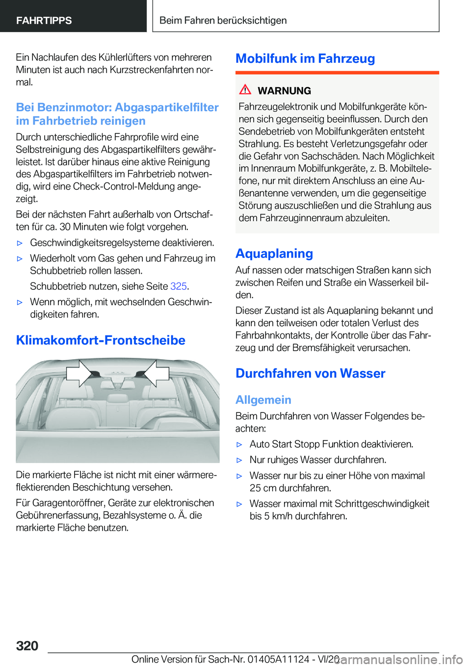 BMW 8 SERIES COUPE 2021  Betriebsanleitungen (in German) �E�i�n��N�a�c�h�l�a�u�f�e�n��d�e�s��K�