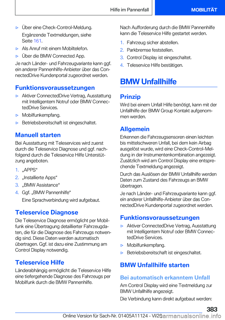 BMW 8 SERIES COUPE 2021  Betriebsanleitungen (in German) 'x�