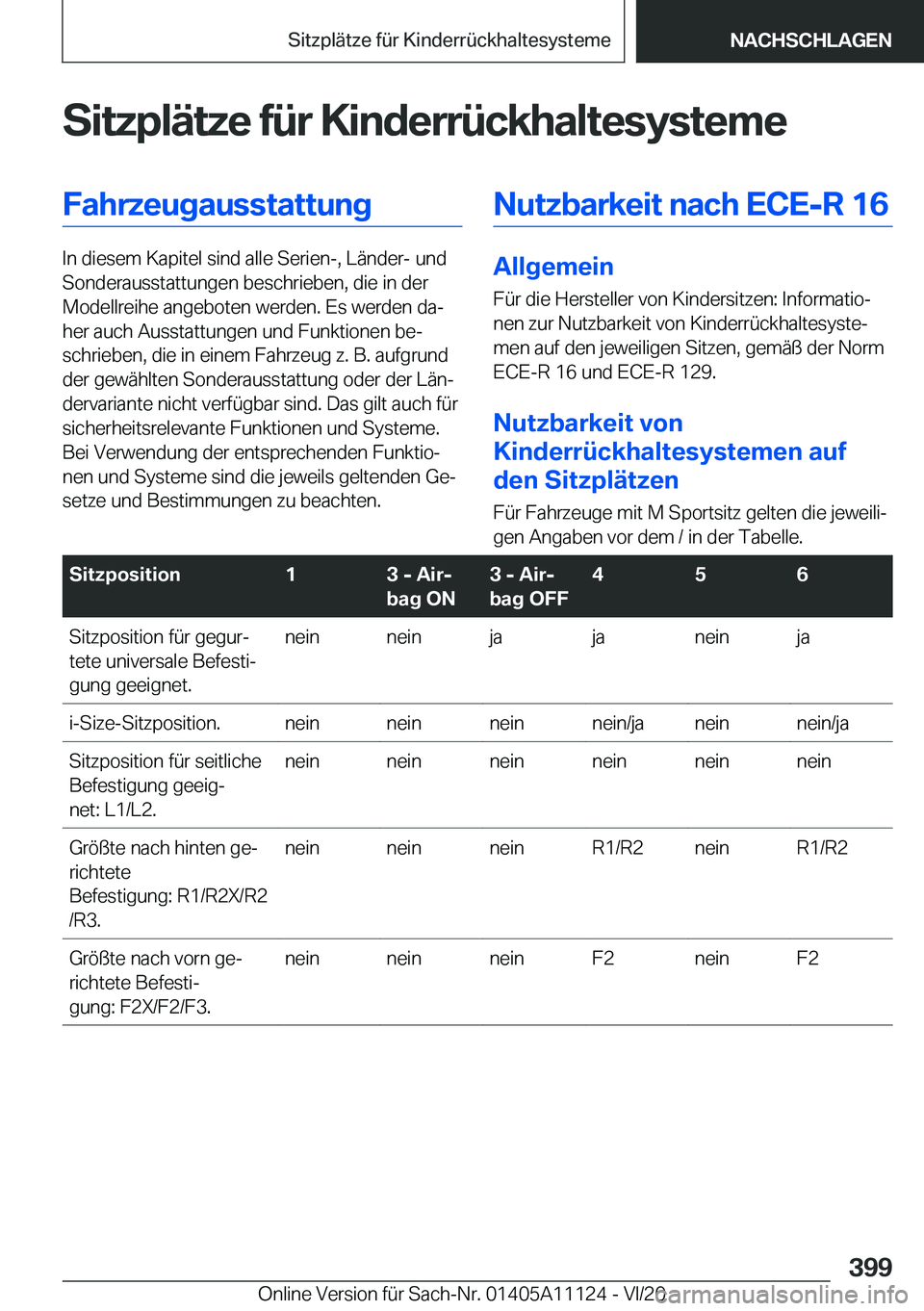 BMW 8 SERIES COUPE 2021  Betriebsanleitungen (in German) �S�i�t�z�p�l�
