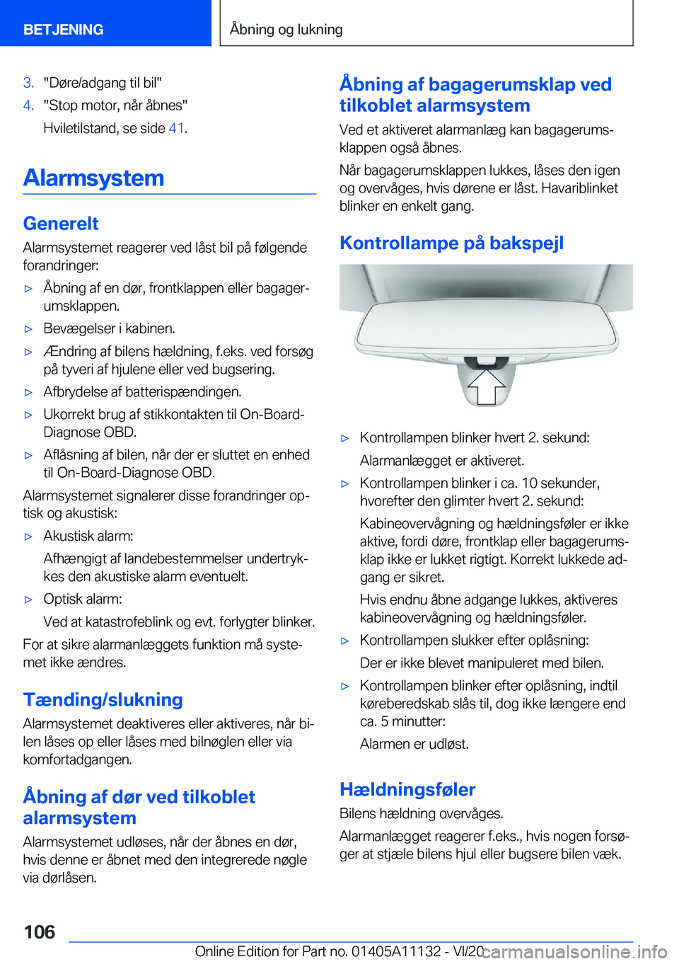 BMW 8 SERIES COUPE 2021  InstruktionsbØger (in Danish) �3�.��D�