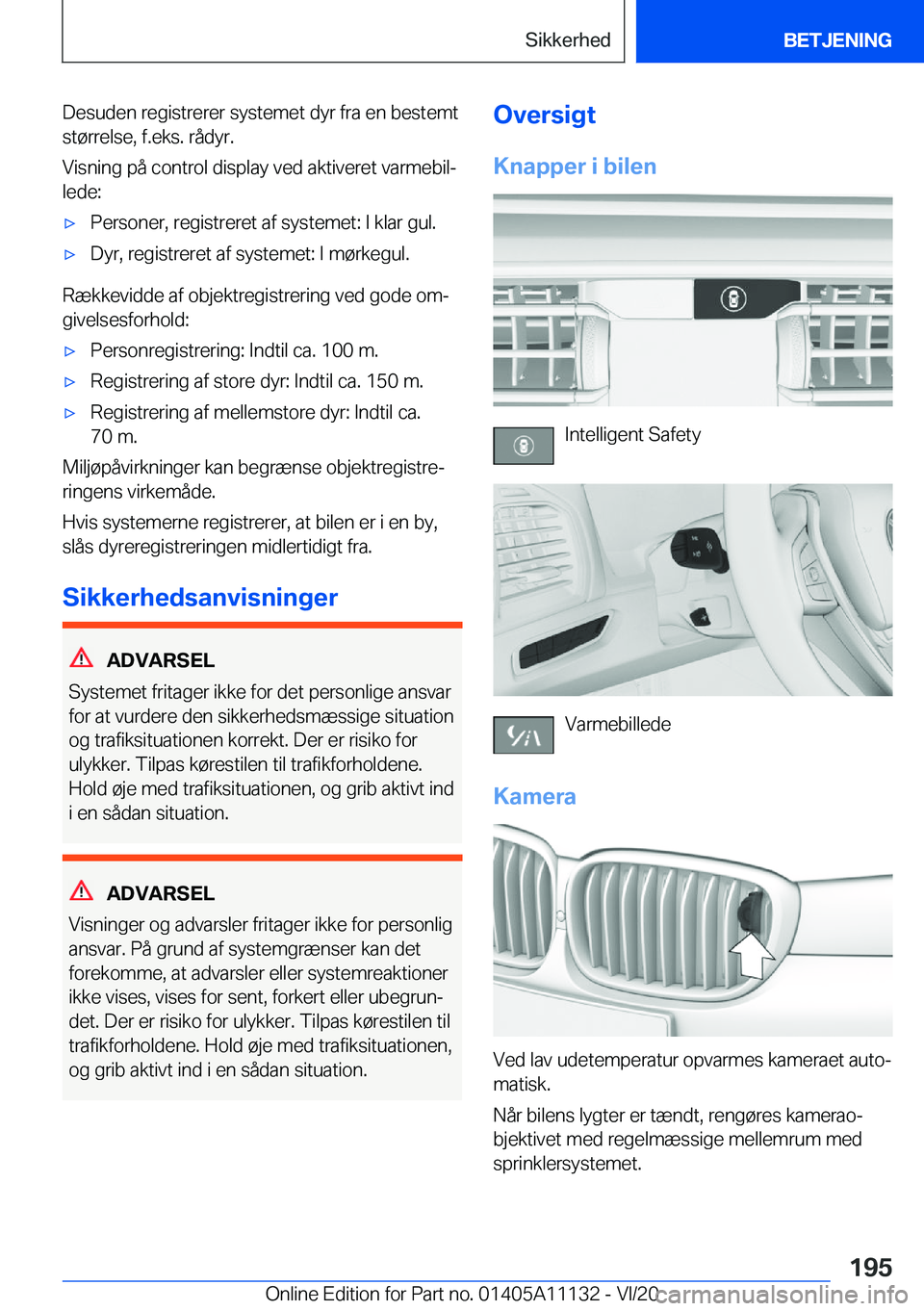 BMW 8 SERIES COUPE 2021  InstruktionsbØger (in Danish) �D�e�s�u�d�e�n��r�e�g�i�s�t�r�e�r�e�r��s�y�s�t�e�m�e�t��d�y�r��f�r�a��e�n��b�e�s�t�e�m�t�s�t�
