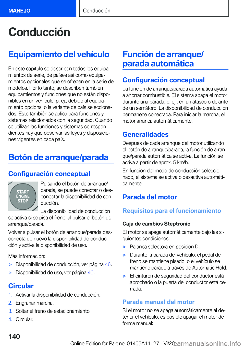 BMW 8 SERIES COUPE 2021  Manuales de Empleo (in Spanish) �C�o�n�d�u�c�c�i�