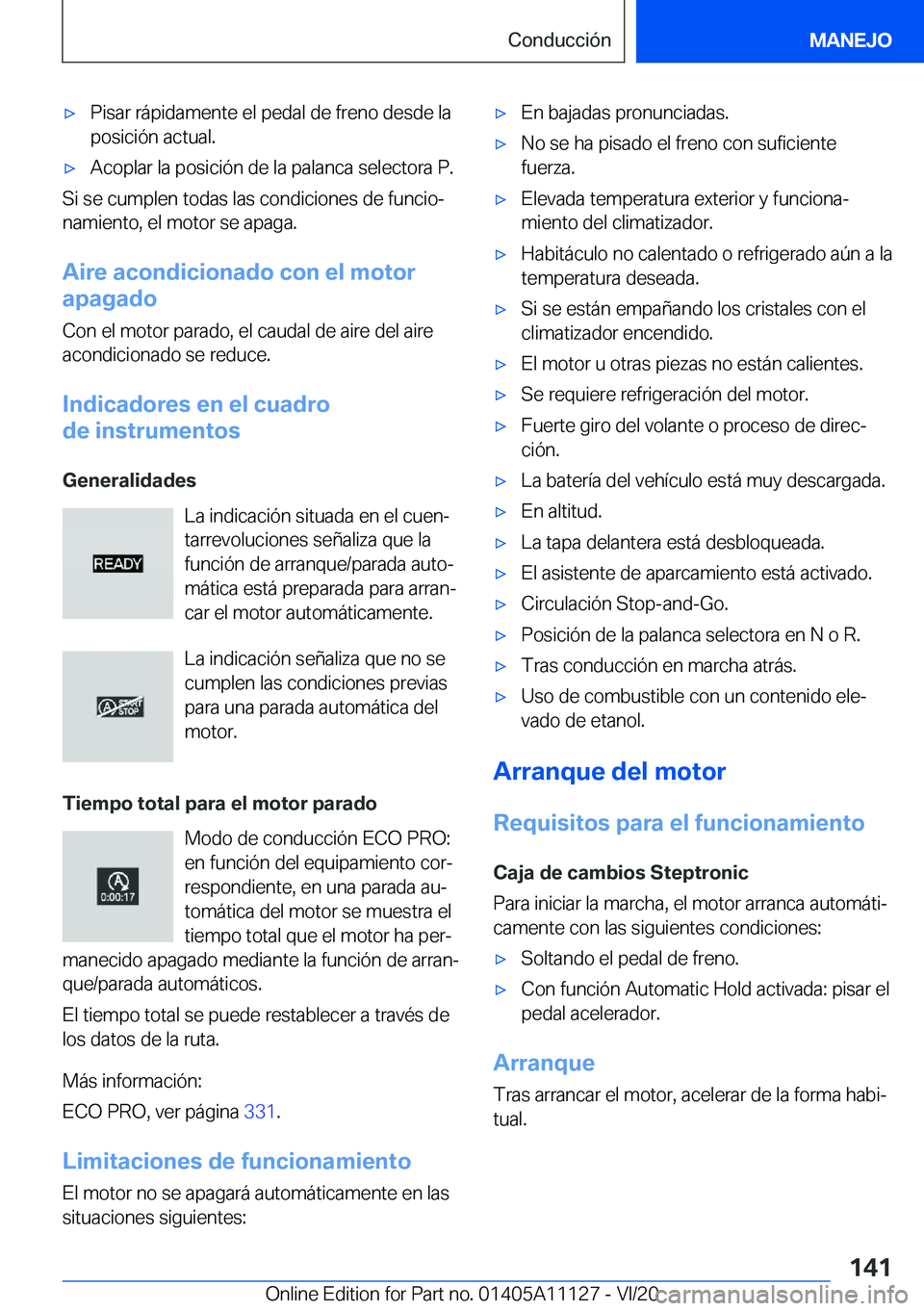 BMW 8 SERIES COUPE 2021  Manuales de Empleo (in Spanish) 'x�P�i�s�a�r��r�