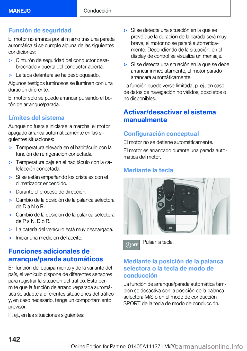 BMW 8 SERIES COUPE 2021  Manuales de Empleo (in Spanish) �F�u�n�c�i�