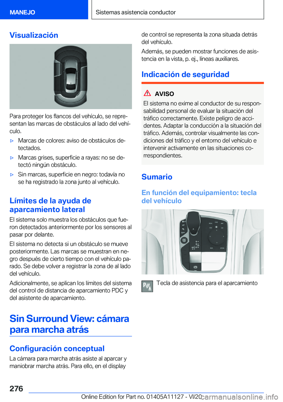 BMW 8 SERIES COUPE 2021  Manuales de Empleo (in Spanish) �V�i�s�u�a�l�i�z�a�c�i�
