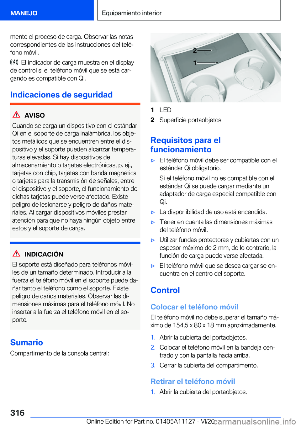 BMW 8 SERIES COUPE 2021  Manuales de Empleo (in Spanish) �m�e�n�t�e��e�l��p�r�o�c�e�s�o��d�e��c�a�r�g�a�.��O�b�s�e�r�v�a�r��l�a�s��n�o�t�a�s�c�o�r�r�e�s�p�o�n�d�i�e�n�t�e�s��d�e��l�a�s��i�n�s�t�r�u�c�c�i�o�n�e�s��d�e�l��t�e�l�