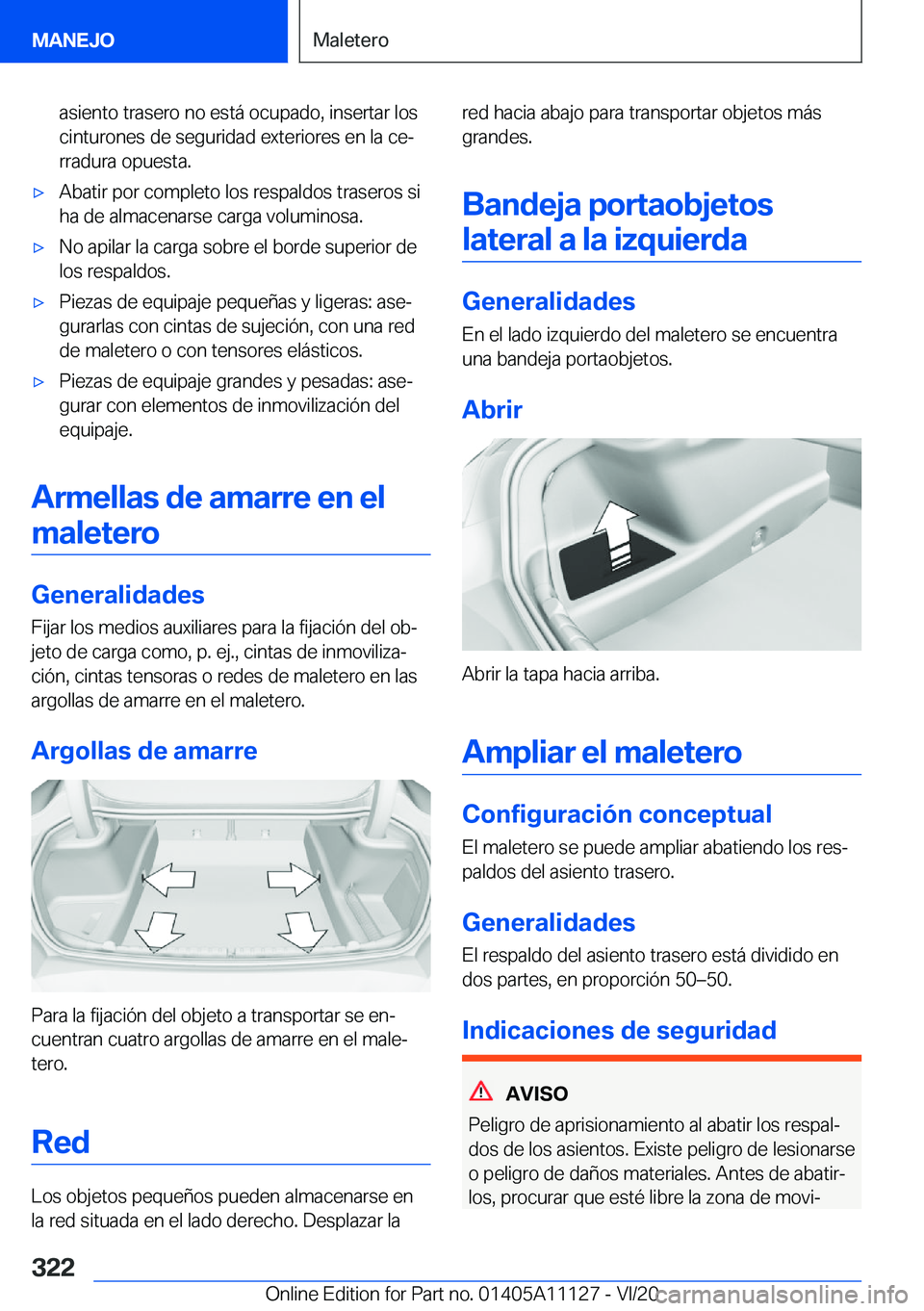 BMW 8 SERIES COUPE 2021  Manuales de Empleo (in Spanish) �a�s�i�e�n�t�o��t�r�a�s�e�r�o��n�o��e�s�t�