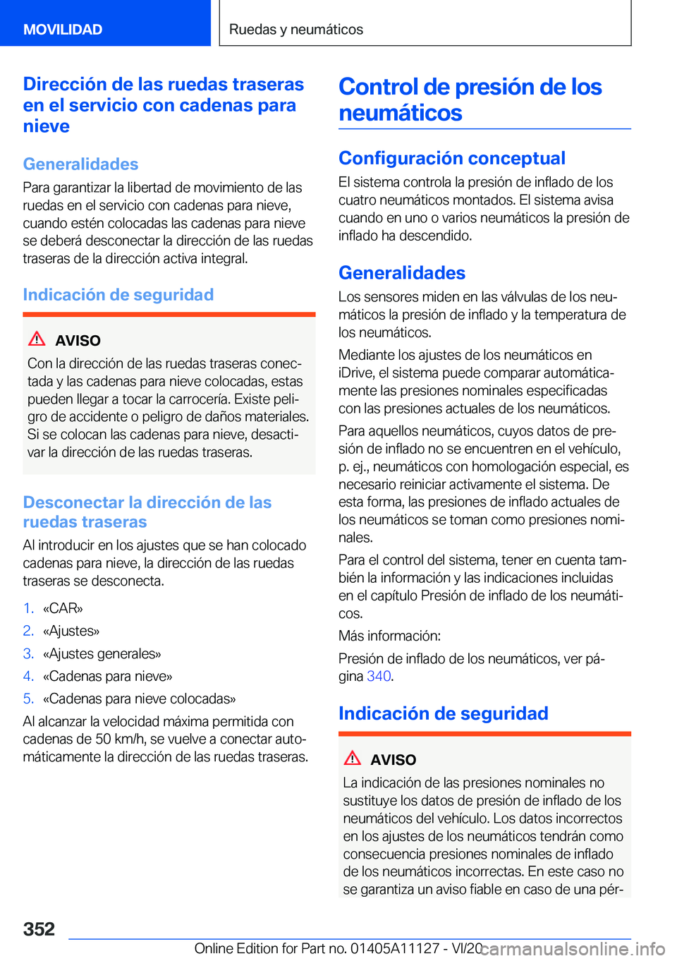 BMW 8 SERIES COUPE 2021  Manuales de Empleo (in Spanish) �D�i�r�e�c�c�i�