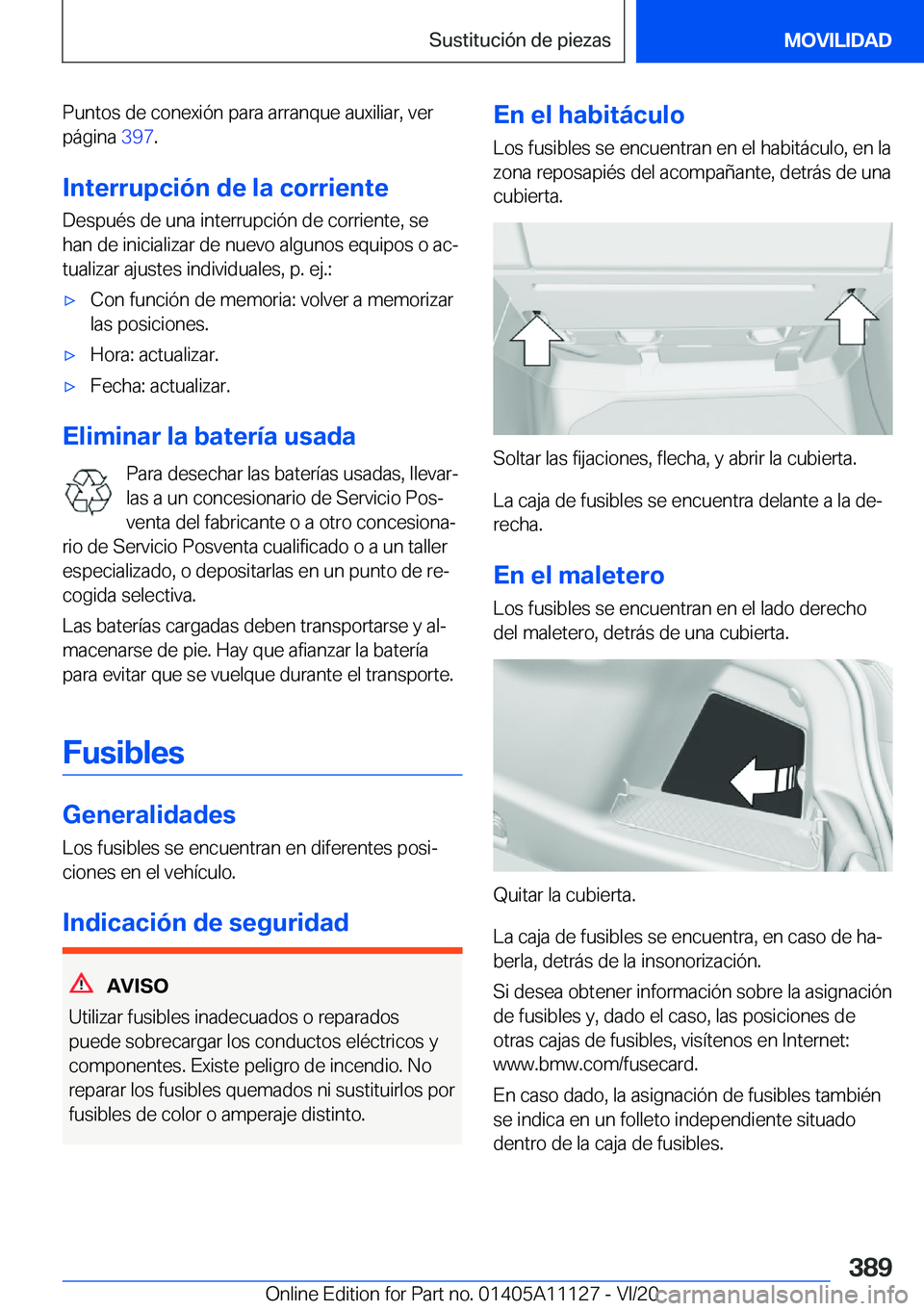 BMW 8 SERIES COUPE 2021  Manuales de Empleo (in Spanish) �P�u�n�t�o�s��d�e��c�o�n�e�x�i�