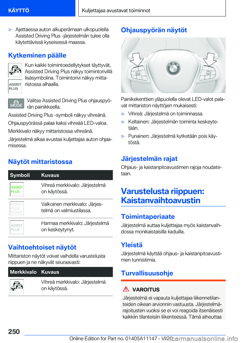 BMW 8 SERIES COUPE 2021  Omistajan Käsikirja (in Finnish) 'x�A�j�e�t�t�a�e�s�s�a��a�u�t�o�n��a�l�k�u�p�e�r�
