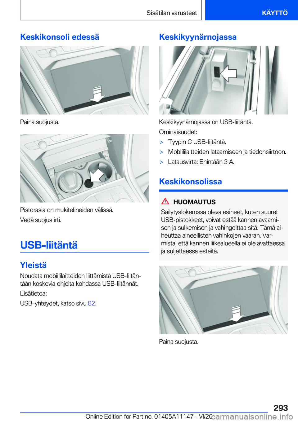 BMW 8 SERIES COUPE 2021  Omistajan Käsikirja (in Finnish) �K�e�s�k�i�k�o�n�s�o�l�i��e�d�e�s�s�