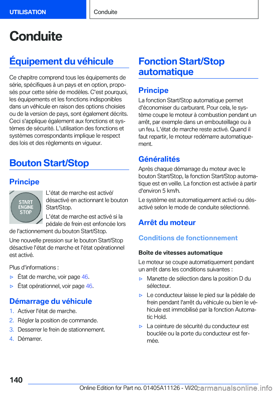 BMW 8 SERIES COUPE 2021  Notices Demploi (in French) �C�o�n�d�u�i�t�e�