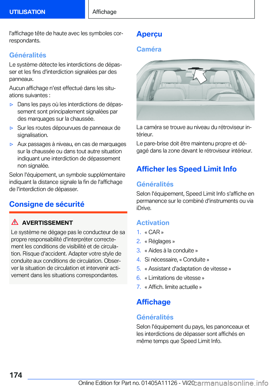 BMW 8 SERIES COUPE 2021  Notices Demploi (in French) �l�'�a�f�f�i�c�h�a�g�e��t�ê�t�e��d�e��h�a�u�t�e��a�v�e�c��l�e�s��s�y�m�b�o�l�e�s��c�o�rj
�r�e�s�p�o�n�d�a�n�t�s�.
�G�é�n�é�r�a�l�i�t�é�s
�L�e��s�y�s�t�è�m�e��d�é�t�e�c�t�e��l�e�s�