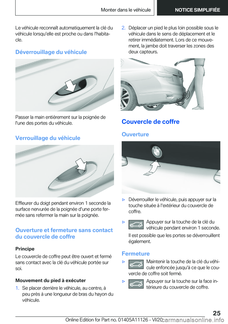 BMW 8 SERIES COUPE 2021  Notices Demploi (in French) �L�e��v�é�h�i�c�u�l�e��r�e�c�o�n�n�a�
