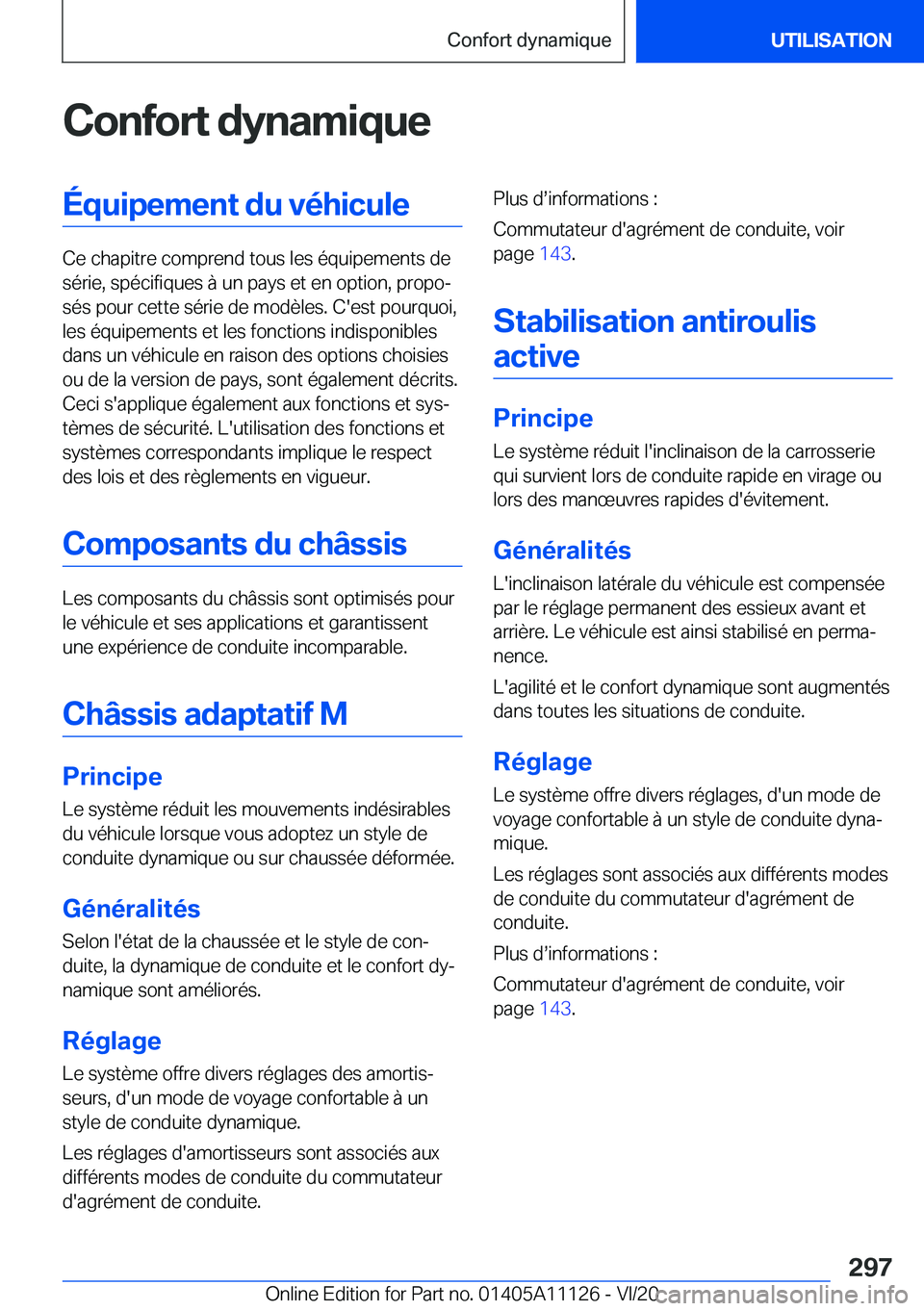 BMW 8 SERIES COUPE 2021  Notices Demploi (in French) �C�o�n�f�o�r�t��d�y�n�a�m�i�q�u�e�