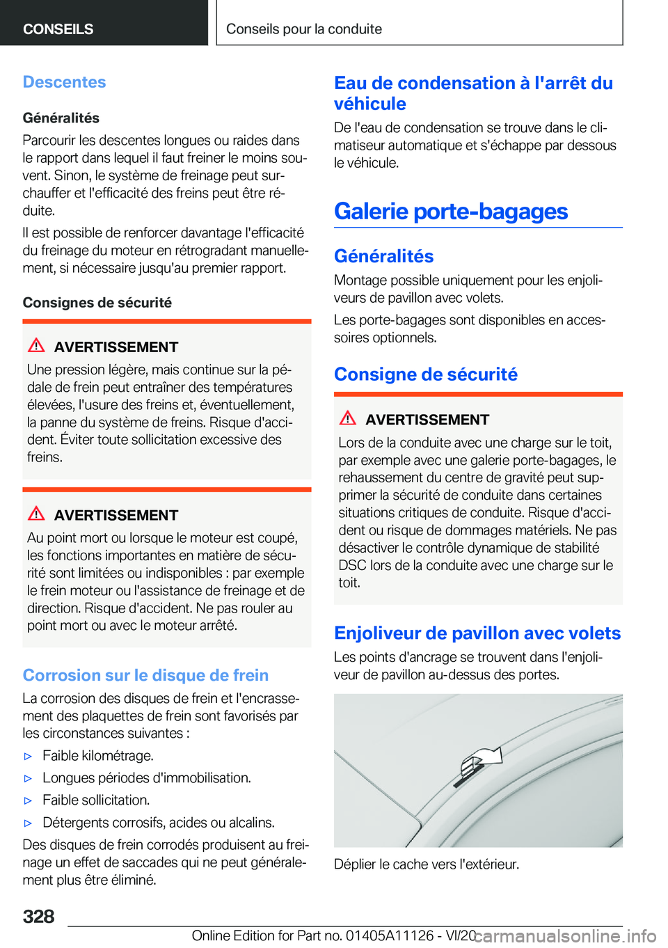 BMW 8 SERIES COUPE 2021  Notices Demploi (in French) �D�e�s�c�e�n�t�e�s
�G�é�n�é�r�a�l�i�t�é�s
�P�a�r�c�o�u�r�i�r��l�e�s��d�e�s�c�e�n�t�e�s��l�o�n�g�u�e�s��o�u��r�a�i�d�e�s��d�a�n�s �l�e��r�a�p�p�o�r�t��d�a�n�s��l�e�q�u�e�l��i�l��f�a�u�t�