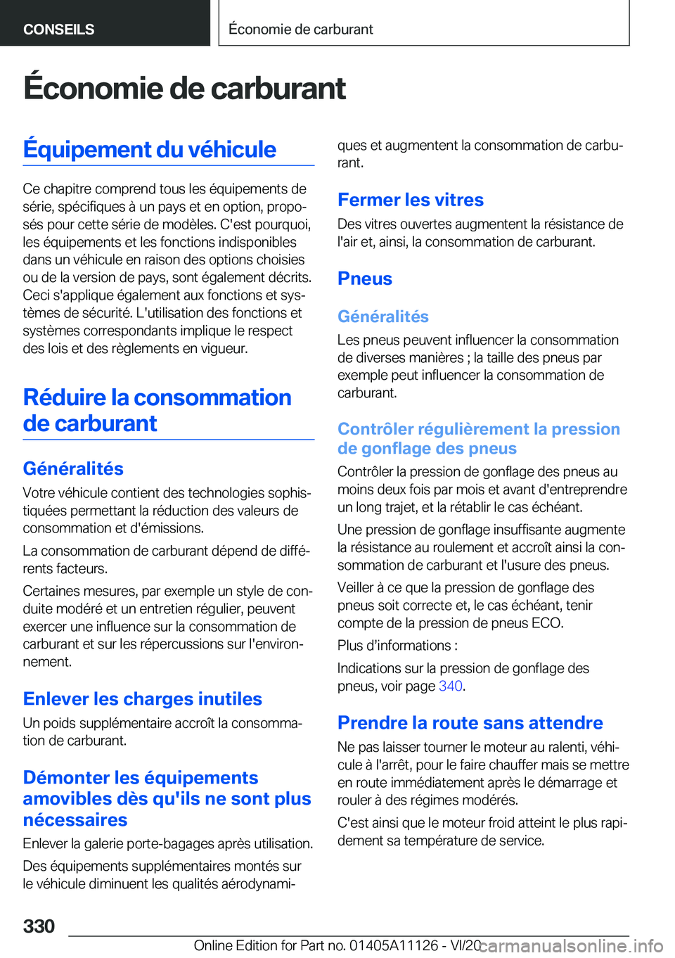 BMW 8 SERIES COUPE 2021  Notices Demploi (in French) �