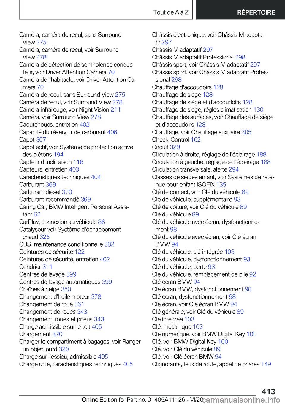 BMW 8 SERIES COUPE 2021  Notices Demploi (in French) �C�a�m�é�r�a�,��c�a�m�é�r�a��d�e��r�e�c�u�l�,��s�a�n�s��S�u�r�r�o�u�n�d�V�i�e�w� �2�7�5�
�C�a�m�é�r�a�,��c�a�m�é�r�a��d�e��r�e�c�u�l�,��v�o�i�r��S�u�r�r�o�u�n�d �V�i�e�w� �2�7�8�
�C�