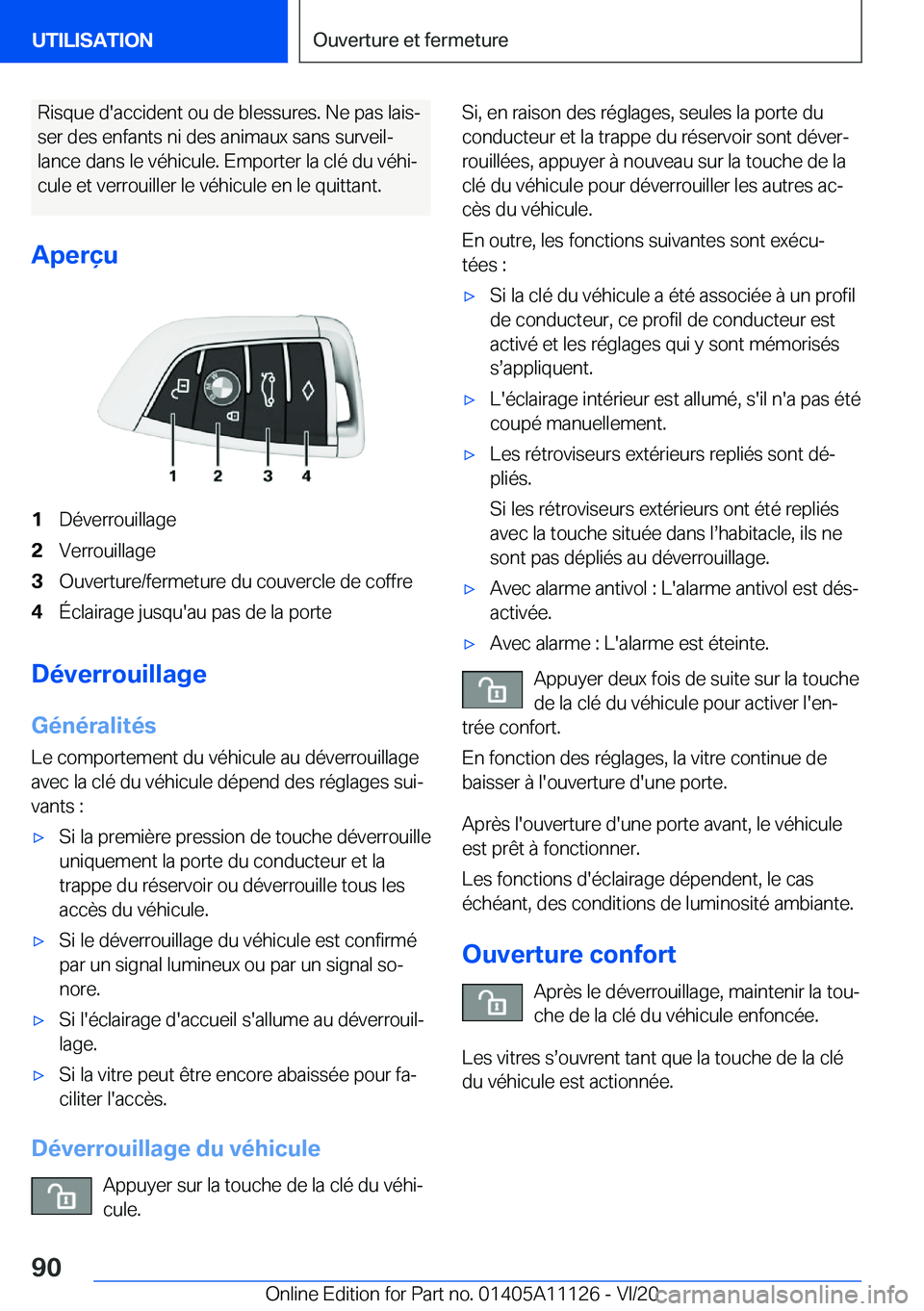 BMW 8 SERIES COUPE 2021  Notices Demploi (in French) �R�i�s�q�u�e��d�'�a�c�c�i�d�e�n�t��o�u��d�e��b�l�e�s�s�u�r�e�s�.��N�e��p�a�s��l�a�i�sj�s�e�r��d�e�s��e�n�f�a�n�t�s��n�i��d�e�s��a�n�i�m�a�u�x��s�a�n�s��s�u�r�v�e�i�lj
�l�a�n�c�e��