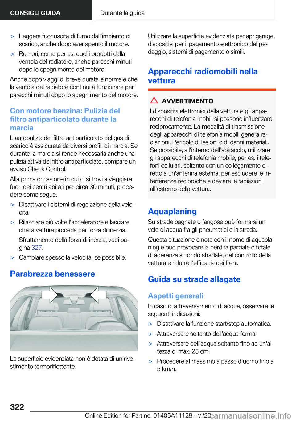 BMW 8 SERIES COUPE 2021  Libretti Di Uso E manutenzione (in Italian) 'x�L�e�g�g�e�r�a��f�u�o�r�i�u�s�c�i�t�a��d�i��f�u�m�o��d�a�l�l�'�i�m�p�i�a�n�t�o��d�i�s�c�a�r�i�c�o�,��a�n�c�h�e��d�o�p�o��a�v�e�r��s�p�e�n�t�o��i�l��m�o�t�o�r�e�.'x�R�u�m�o�r�i