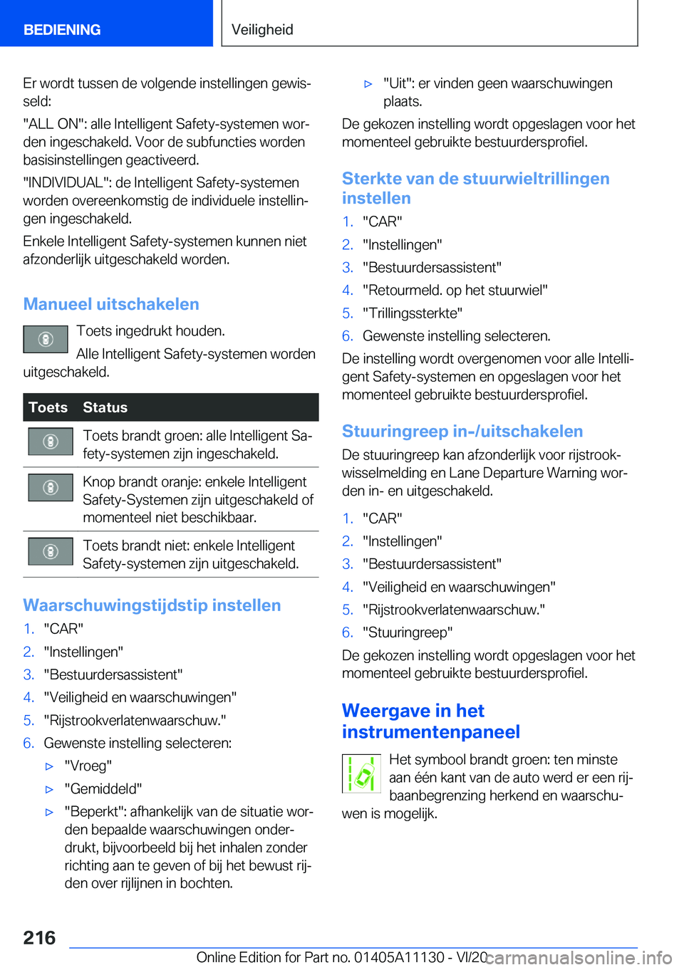 BMW 8 SERIES COUPE 2021  Instructieboekjes (in Dutch) �E�r��w�o�r�d�t��t�u�s�s�e�n��d�e��v�o�l�g�e�n�d�e��i�n�s�t�e�l�l�i�n�g�e�n��g�e�w�i�sj
�s�e�l�d�:
��A�L�L��O�N��:��a�l�l�e��I�n�t�e�l�l�i�g�e�n�t��S�a�f�e�t�y�-�s�y�s�t�e�m�e�n��w�o�rj