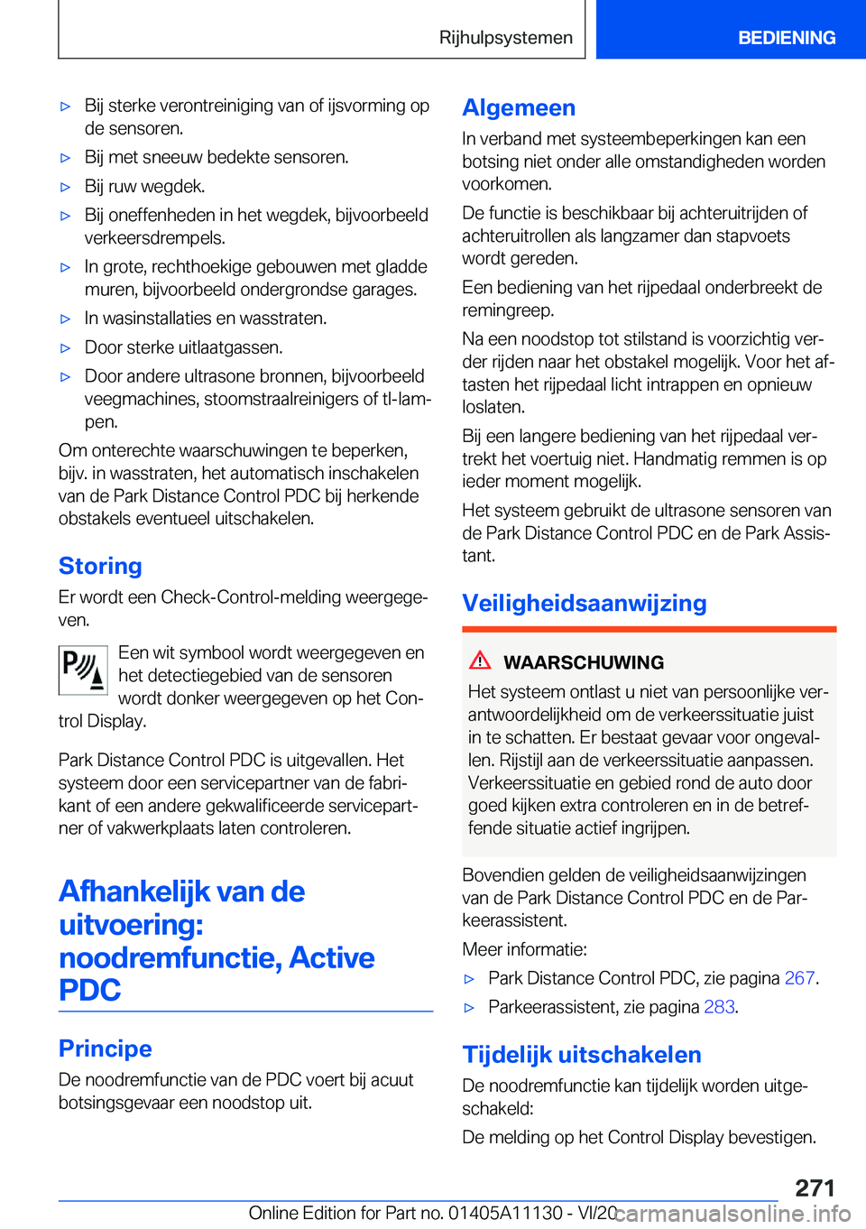 BMW 8 SERIES COUPE 2021  Instructieboekjes (in Dutch) 'x�B�i�j��s�t�e�r�k�e��v�e�r�o�n�t�r�e�i�n�i�g�i�n�g��v�a�n��o�f��i�j�s�v�o�r�m�i�n�g��o�p�d�e��s�e�n�s�o�r�e�n�.'x�B�i�j��m�e�t��s�n�e�e�u�w��b�e�d�e�k�t�e��s�e�n�s�o�r�e�n�.'x