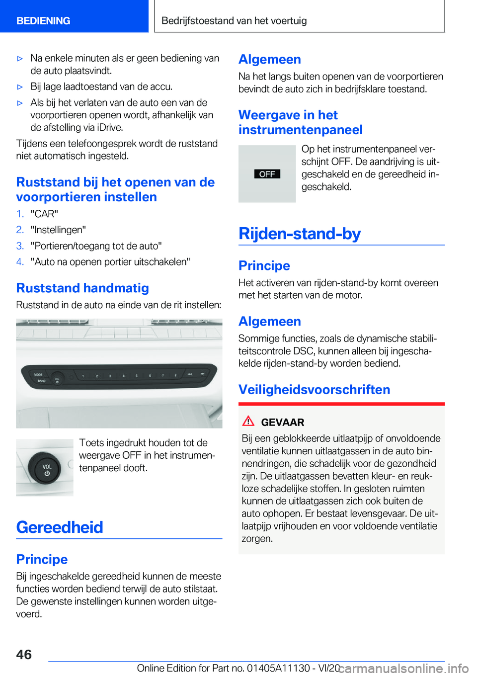 BMW 8 SERIES COUPE 2021  Instructieboekjes (in Dutch) 'x�N�a��e�n�k�e�l�e��m�i�n�u�t�e�n��a�l�s��e�r��g�e�e�n��b�e�d�i�e�n�i�n�g��v�a�n�d�e��a�u�t�o��p�l�a�a�t�s�v�i�n�d�t�.'x�B�i�j��l�a�g�e��l�a�a�d�t�o�e�s�t�a�n�d��v�a�n��d�e��a�c