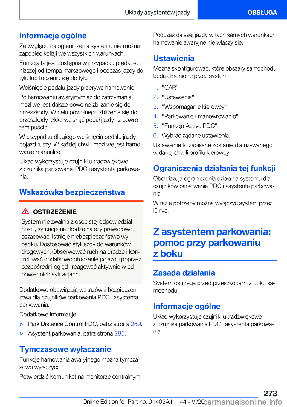 BMW 8 SERIES COUPE 2021  Instrukcja obsługi (in Polish) �I�n�f�o�r�m�a�c�j�e��o�g�