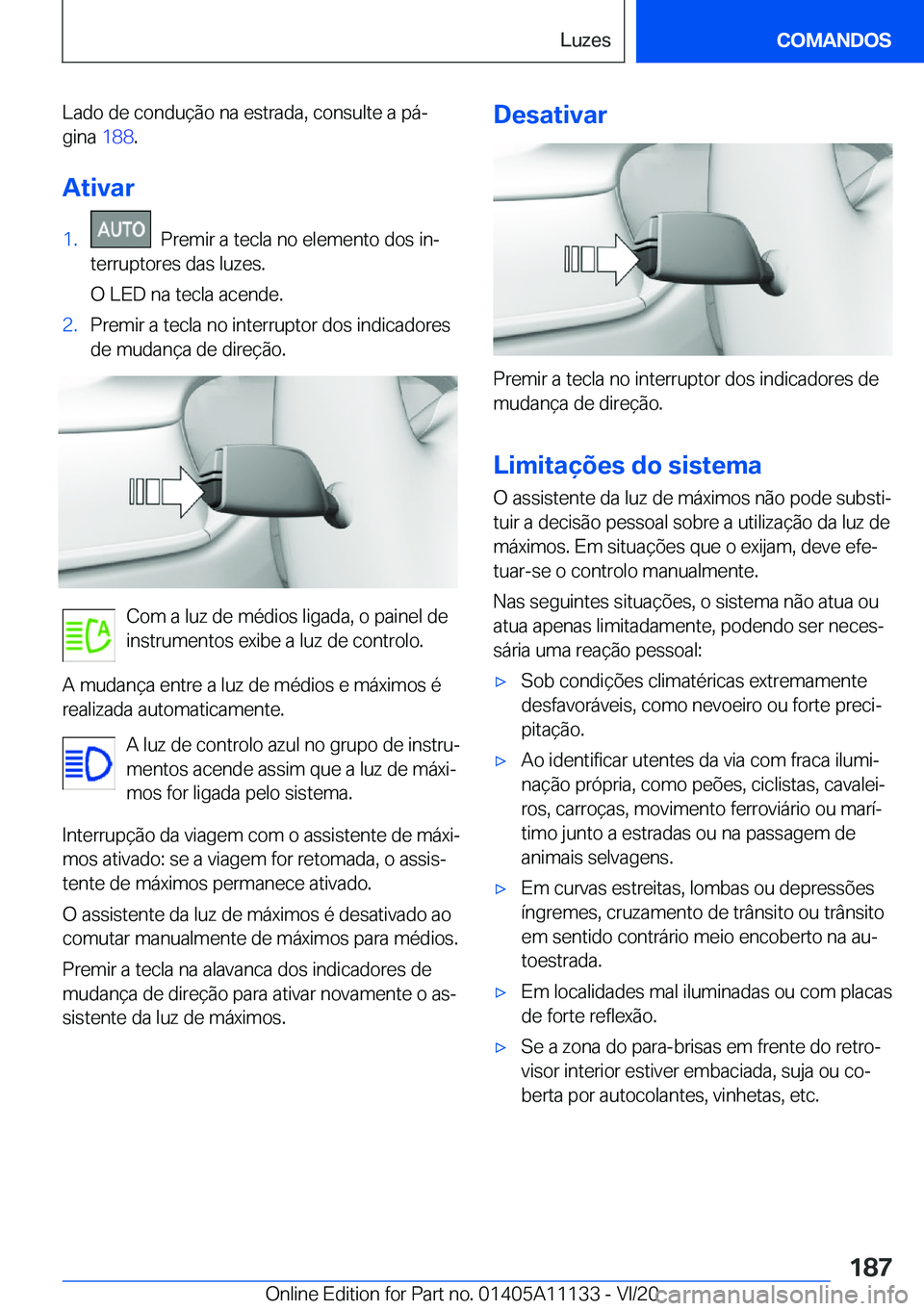 BMW 8 SERIES COUPE 2021  Manual do condutor (in Portuguese) �L�a�d�o��d�e��c�o�n�d�u�