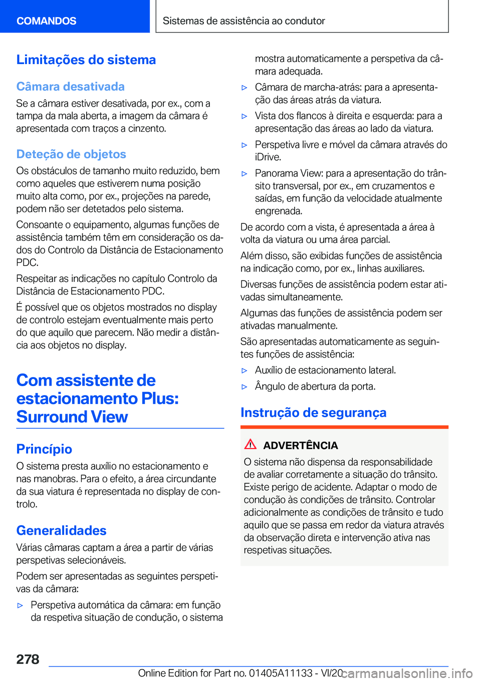 BMW 8 SERIES COUPE 2021  Manual do condutor (in Portuguese) �L�i�m�i�t�a�