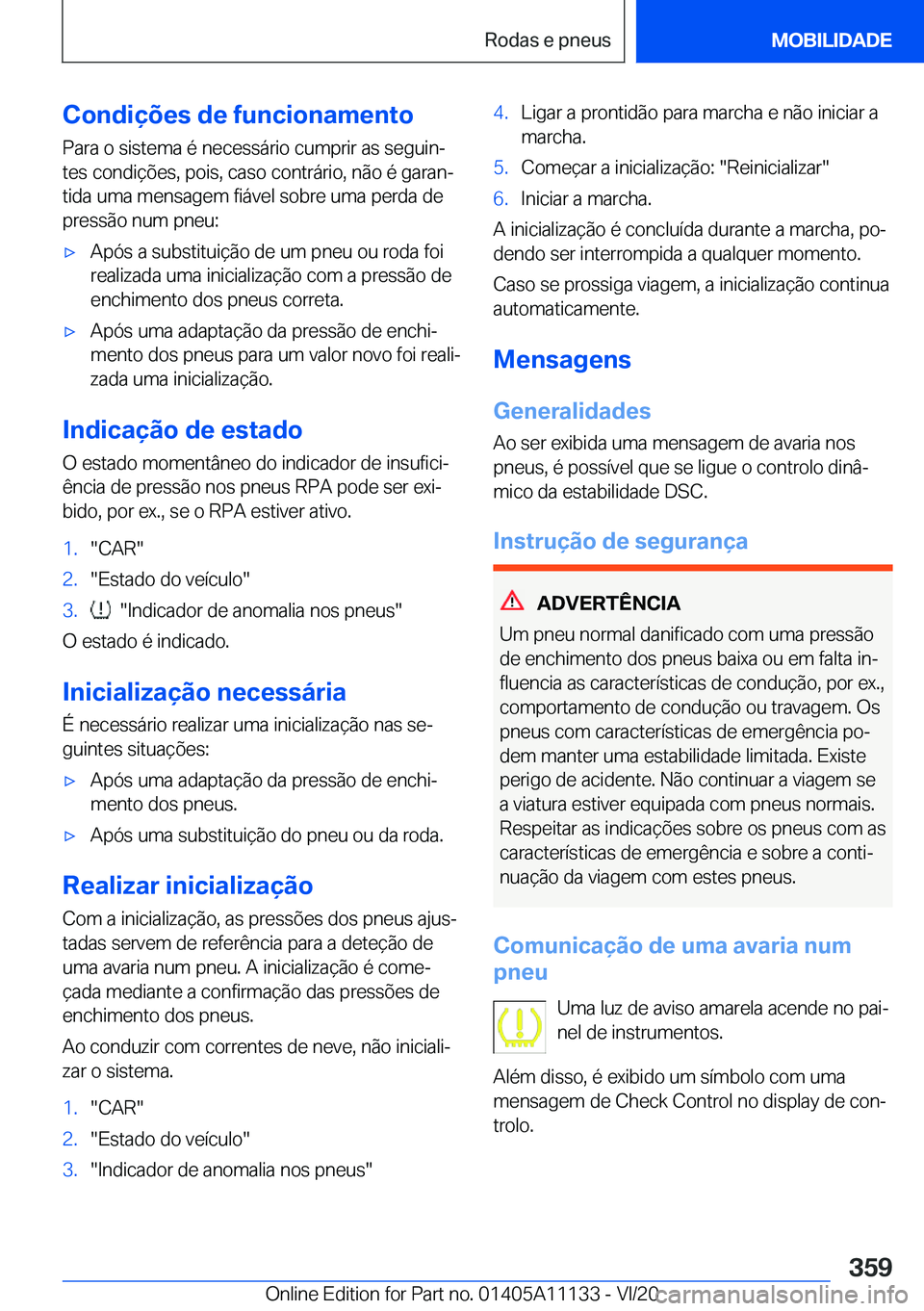 BMW 8 SERIES COUPE 2021  Manual do condutor (in Portuguese) �C�o�n�d�i�