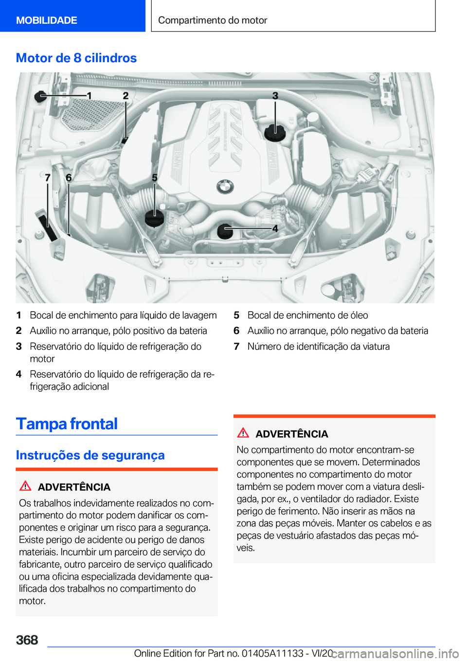 BMW 8 SERIES COUPE 2021  Manual do condutor (in Portuguese) �M�o�t�o�r��d�e��8��c�i�l�i�n�d�r�o�s�1�B�o�c�a�l��d�e��e�n�c�h�i�m�e�n�t�o��p�a�r�a��l�