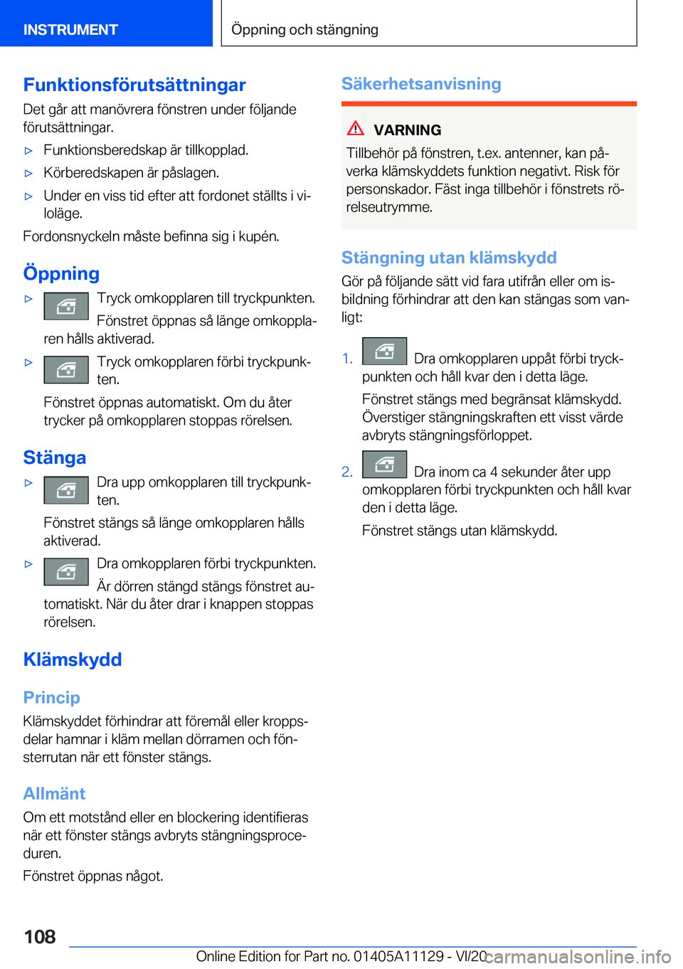 BMW 8 SERIES COUPE 2021  InstruktionsbÖcker (in Swedish) �F�u�n�k�t�i�o�n�s�f�