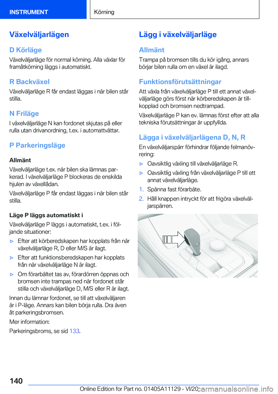 BMW 8 SERIES COUPE 2021  InstruktionsbÖcker (in Swedish) �V�ä�x�e�l�v�ä�l�j�a�r�l�ä�g�e�n�D��K�