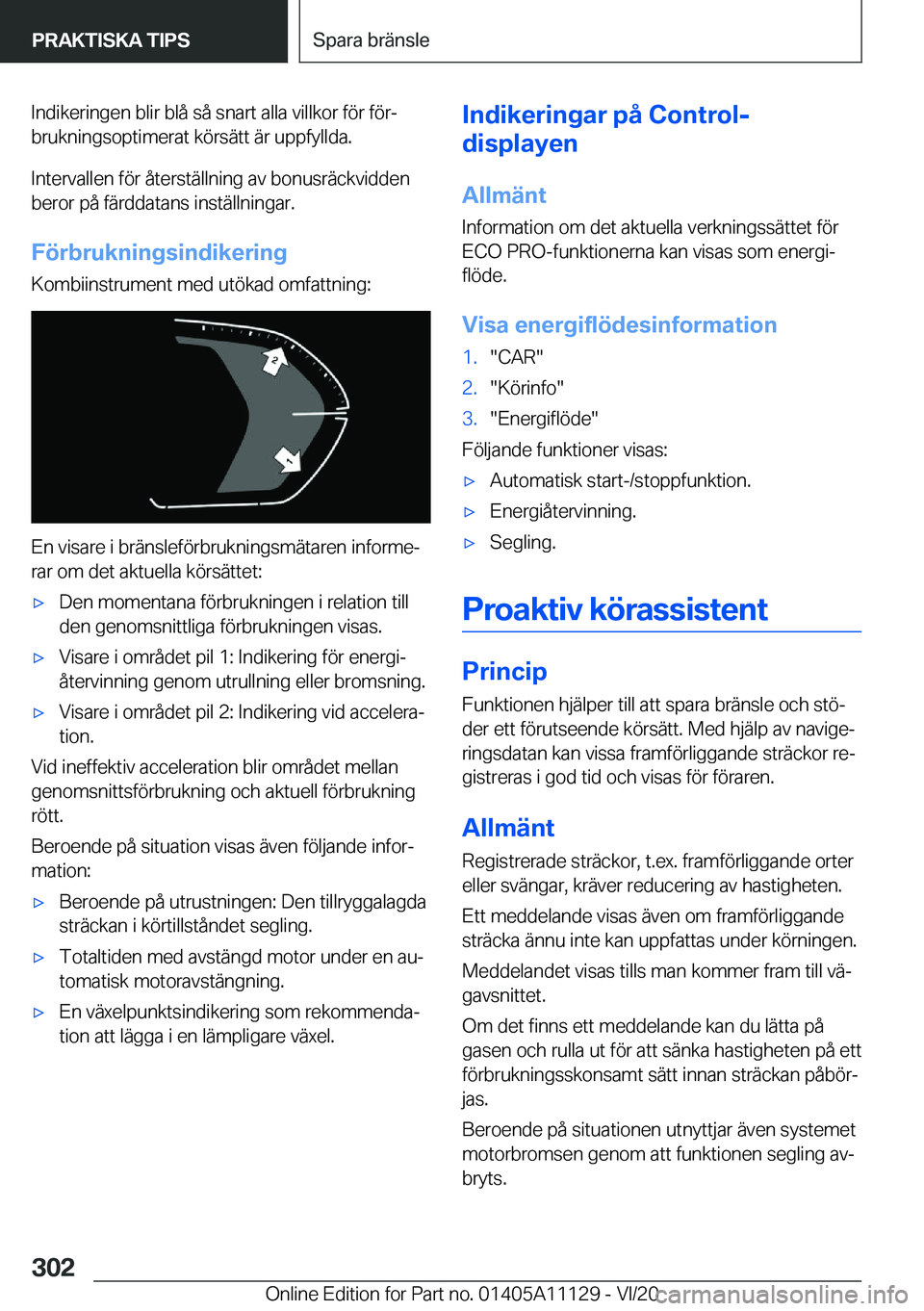BMW 8 SERIES COUPE 2021  InstruktionsbÖcker (in Swedish) �I�n�d�i�k�e�r�i�n�g�e�n��b�l�i�r��b�l�å��s�å��s�n�a�r�t��a�l�l�a��v�i�l�l�k�o�r��f�