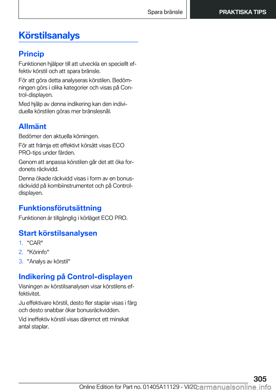 BMW 8 SERIES COUPE 2021  InstruktionsbÖcker (in Swedish) �K�