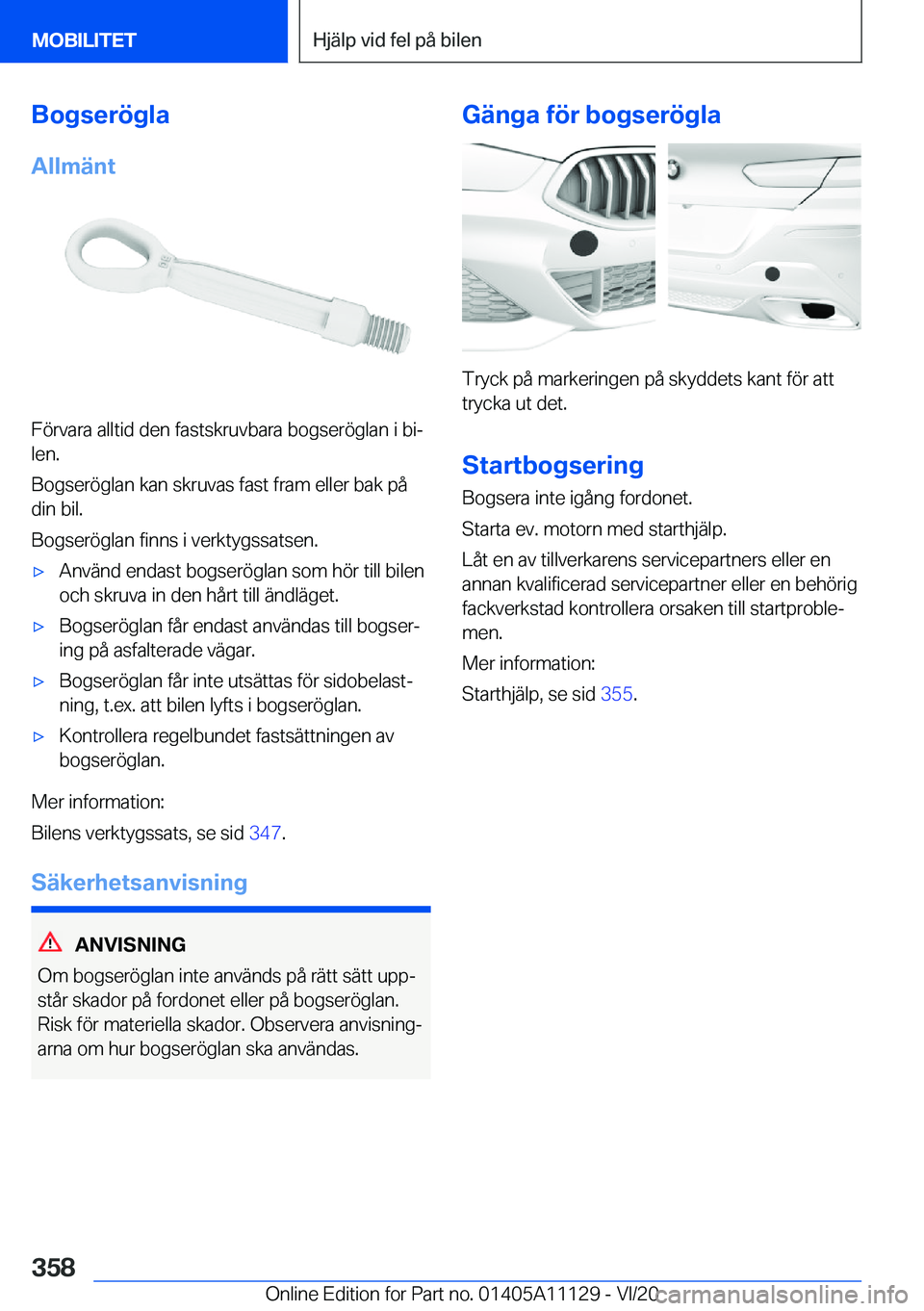 BMW 8 SERIES COUPE 2021  InstruktionsbÖcker (in Swedish) �B�o�g�s�e�r�