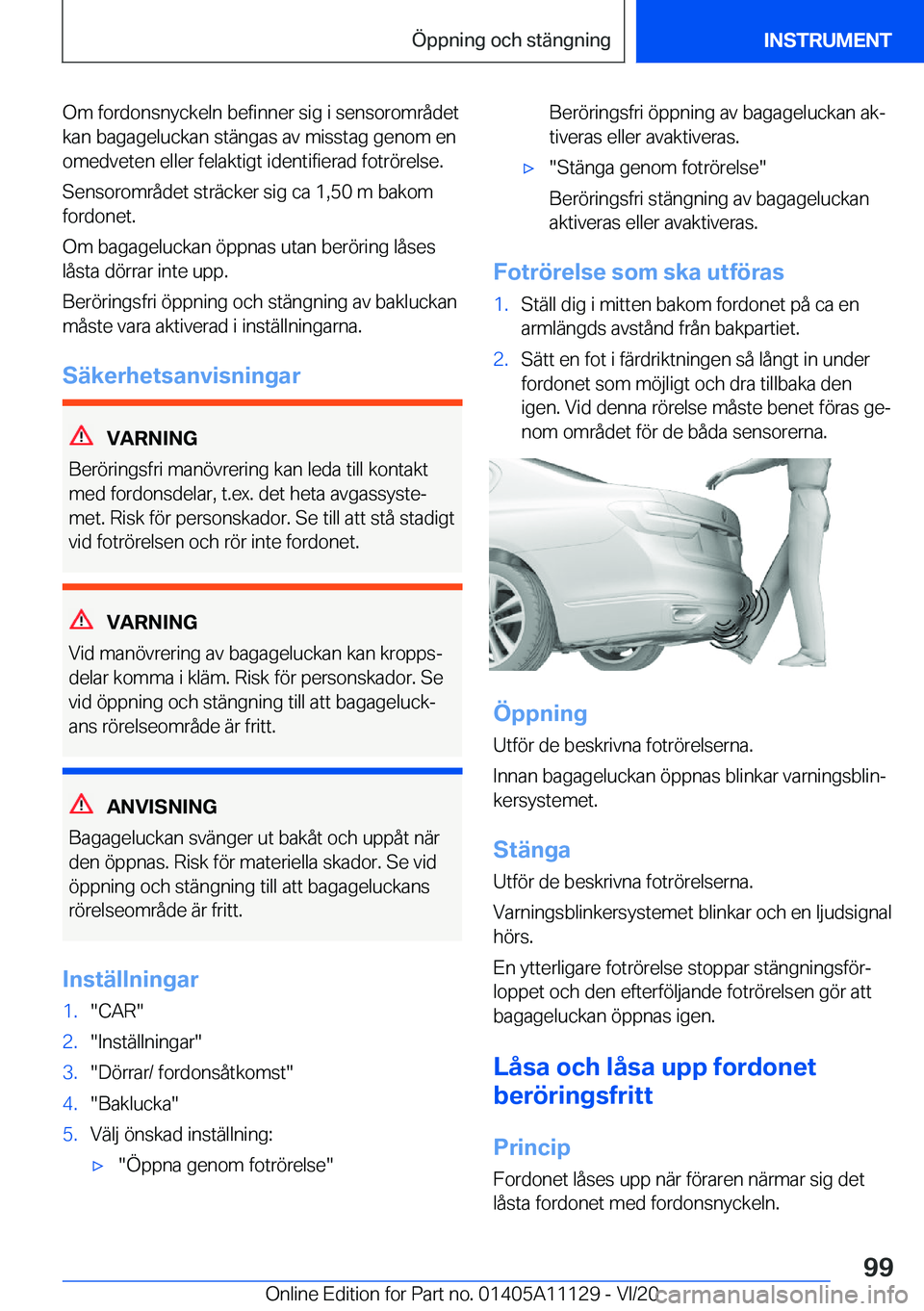 BMW 8 SERIES COUPE 2021  InstruktionsbÖcker (in Swedish) �O�m��f�o�r�d�o�n�s�n�y�c�k�e�l�n��b�e�f�i�n�n�e�r��s�i�g��i��s�e�n�s�o�r�o�m�r�å�d�e�t�k�a�n��b�a�g�a�g�e�l�u�c�k�a�n��s�t�ä�n�g�a�s��a�v��m�i�s�s�t�a�g��g�e�n�o�m��e�n�o�m�e�d�v�e�t�e�n