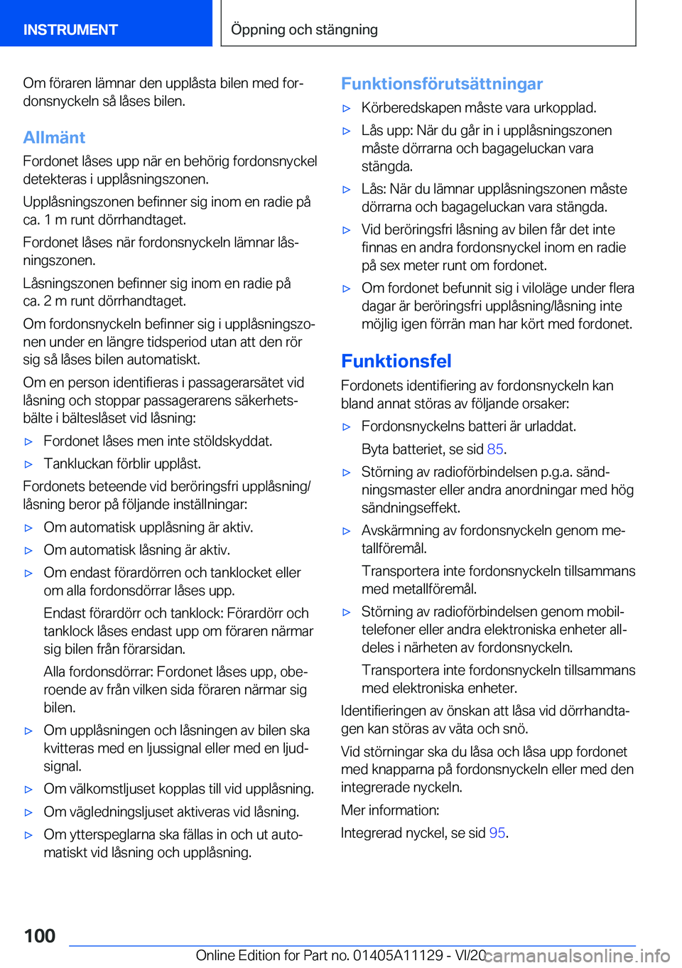 BMW 8 SERIES COUPE 2021  InstruktionsbÖcker (in Swedish) �O�m��f�